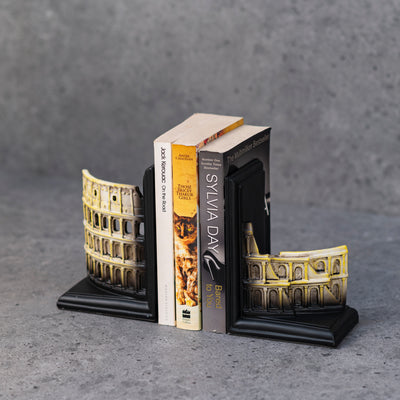 Roman colosseum bookends by Home 360