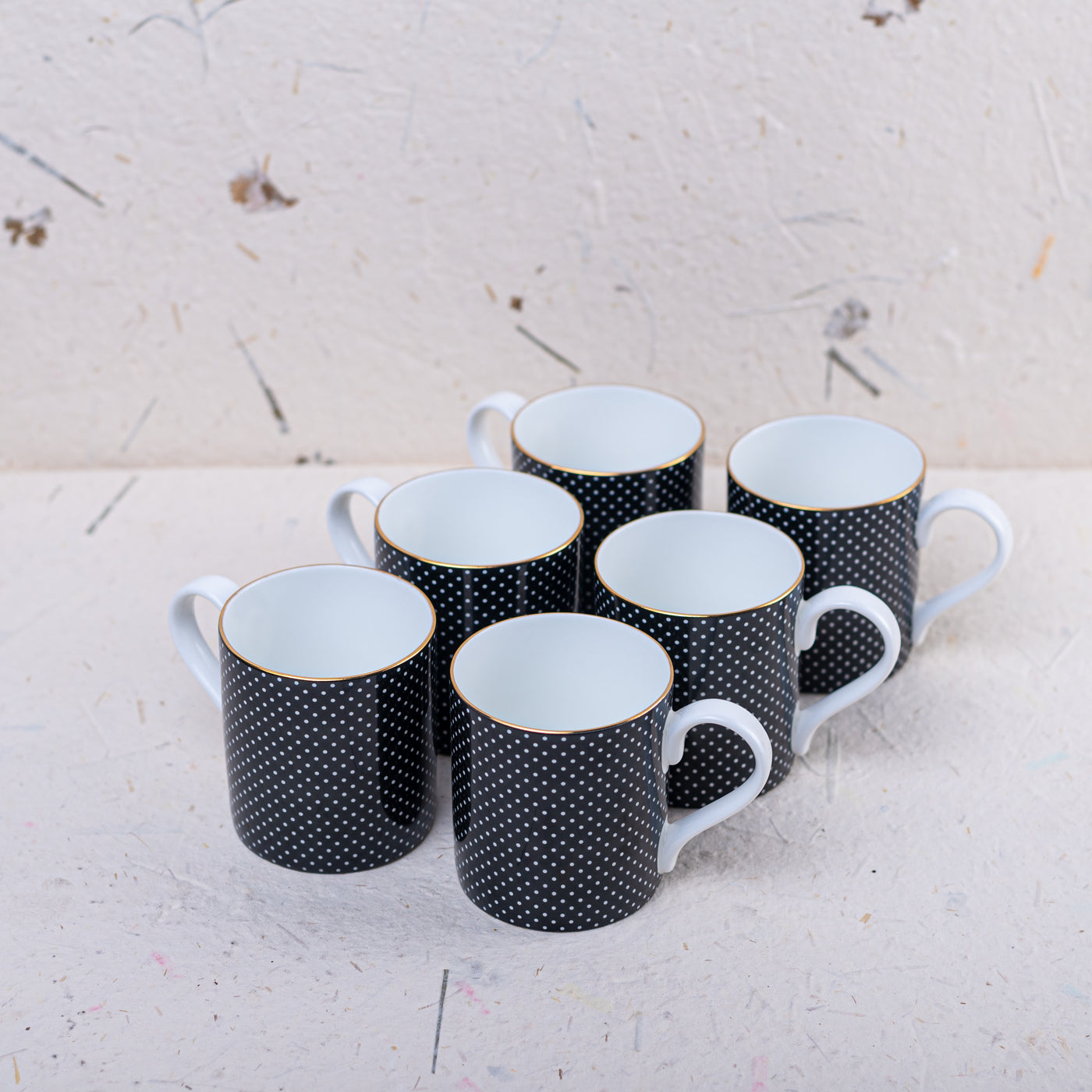 Black and white coffee mugs by Home 360