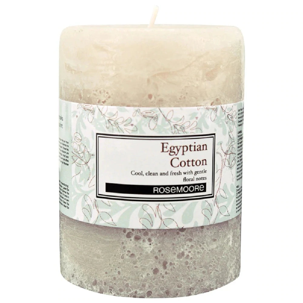 Scented Pillar Candle (Egyptian Cotton)