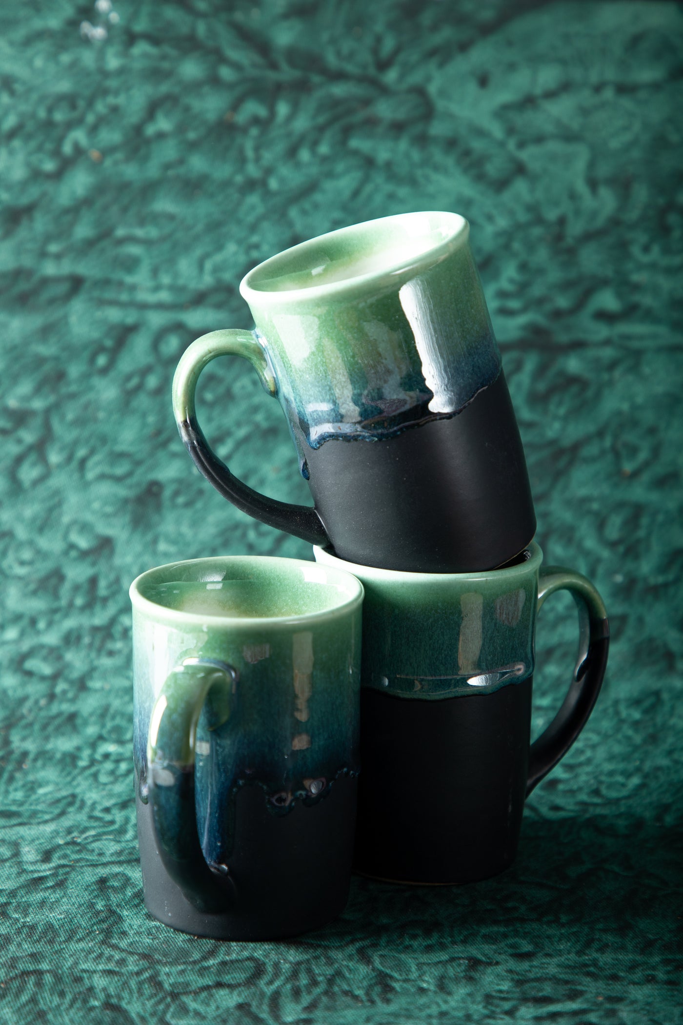 Jade Tallboy Coffee Mugs (Set of 4)